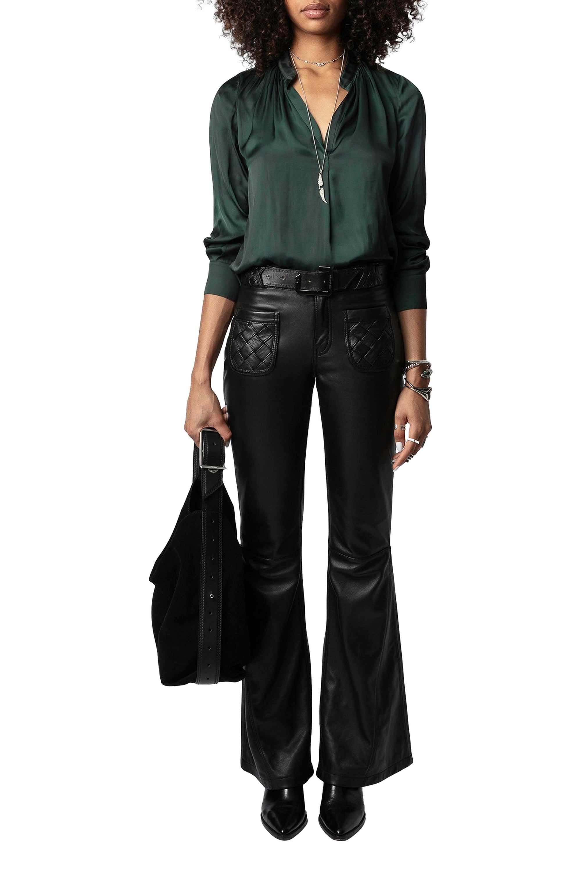 Blouse Tink en satin - Peaks