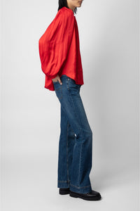 Blouse Tigy en satin - Japon