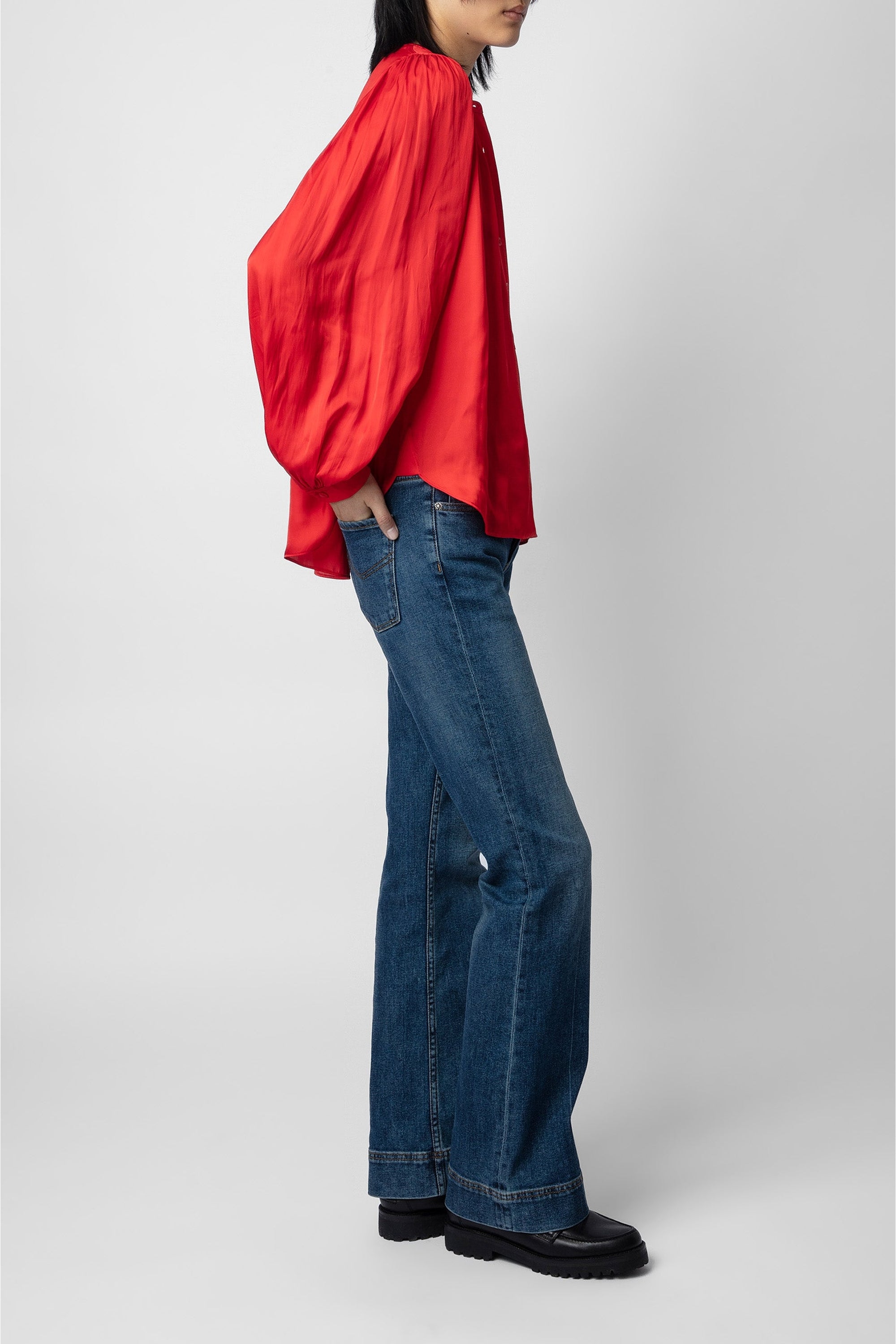 Blouse Tigy en satin - Japon