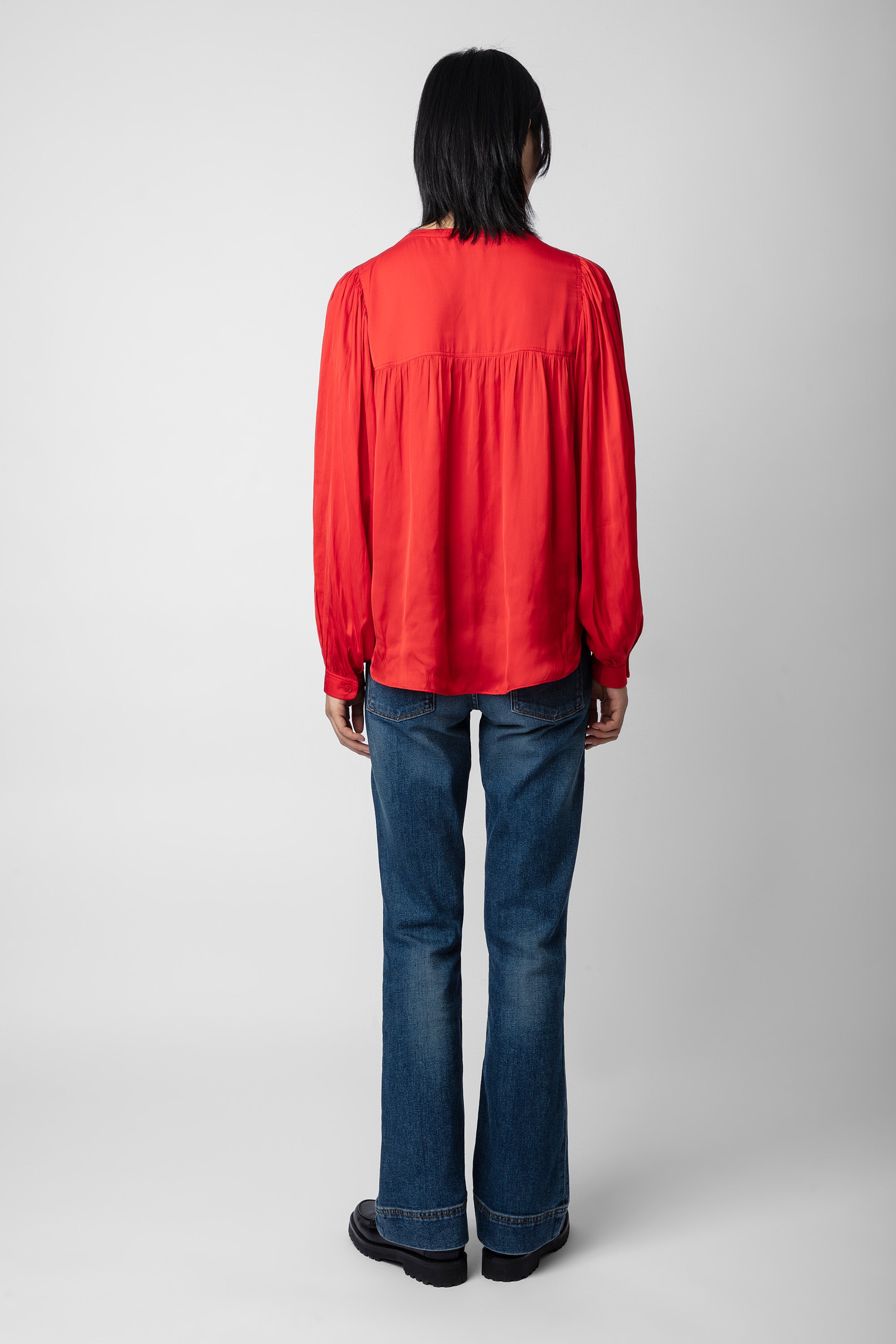 Blouse Tigy en satin - Japon