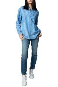 Chemise Taski - Azur