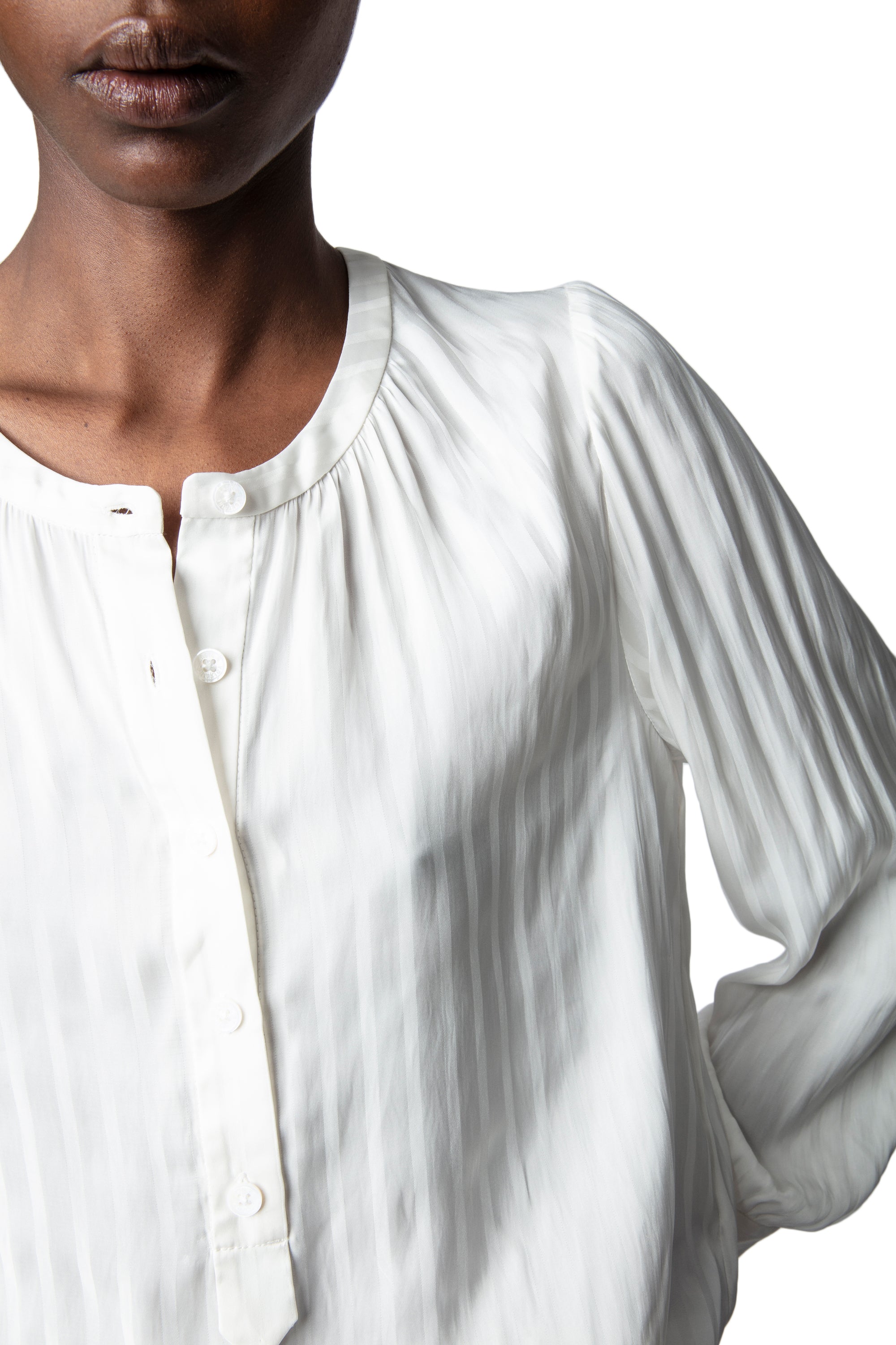 Blouse Teck en satin - Judo