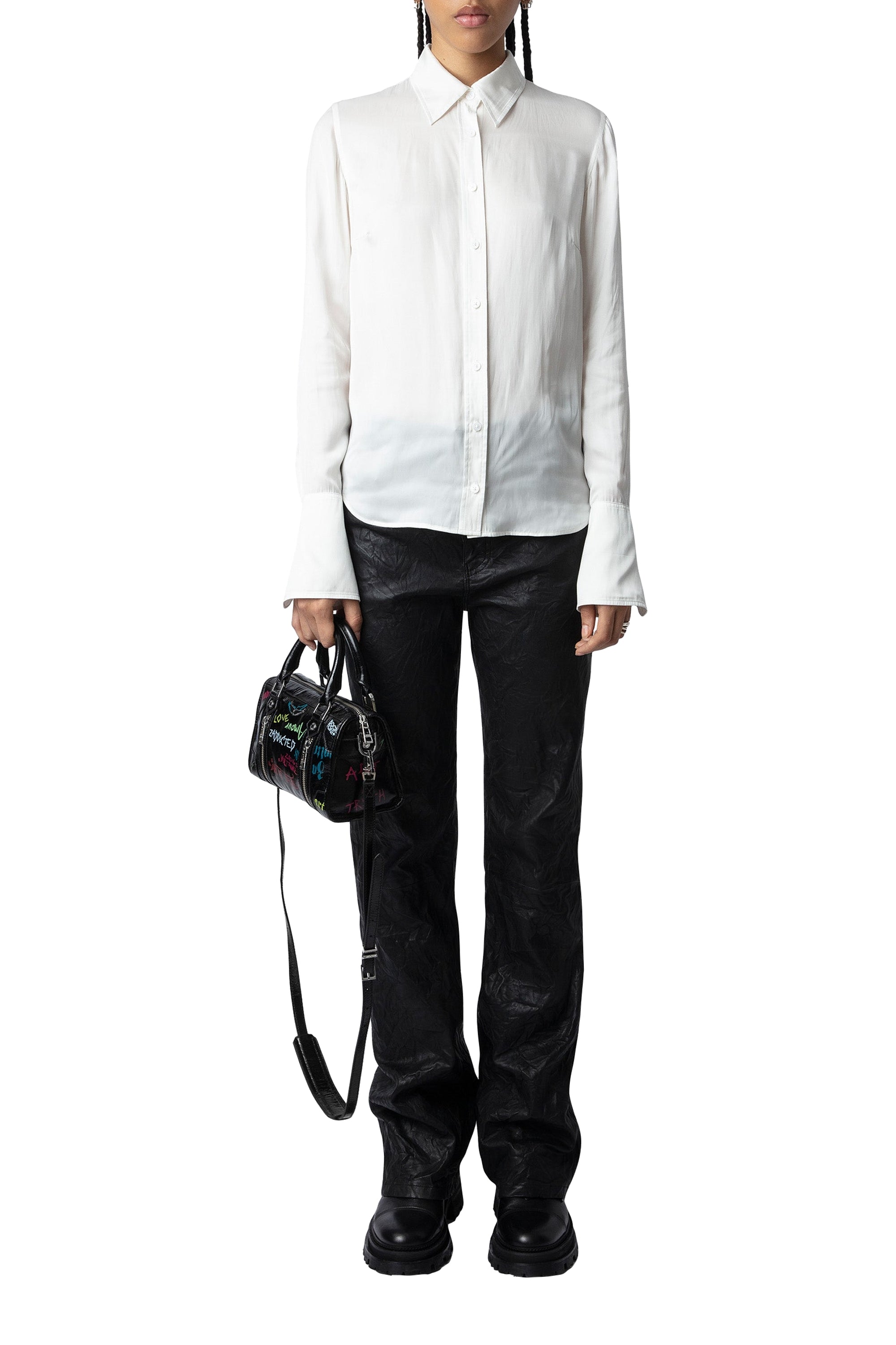 Chemise Tasko en satin - Judo