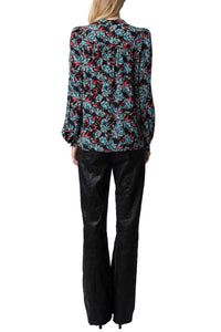 Chemise Tchin Thunder en soie - Noir