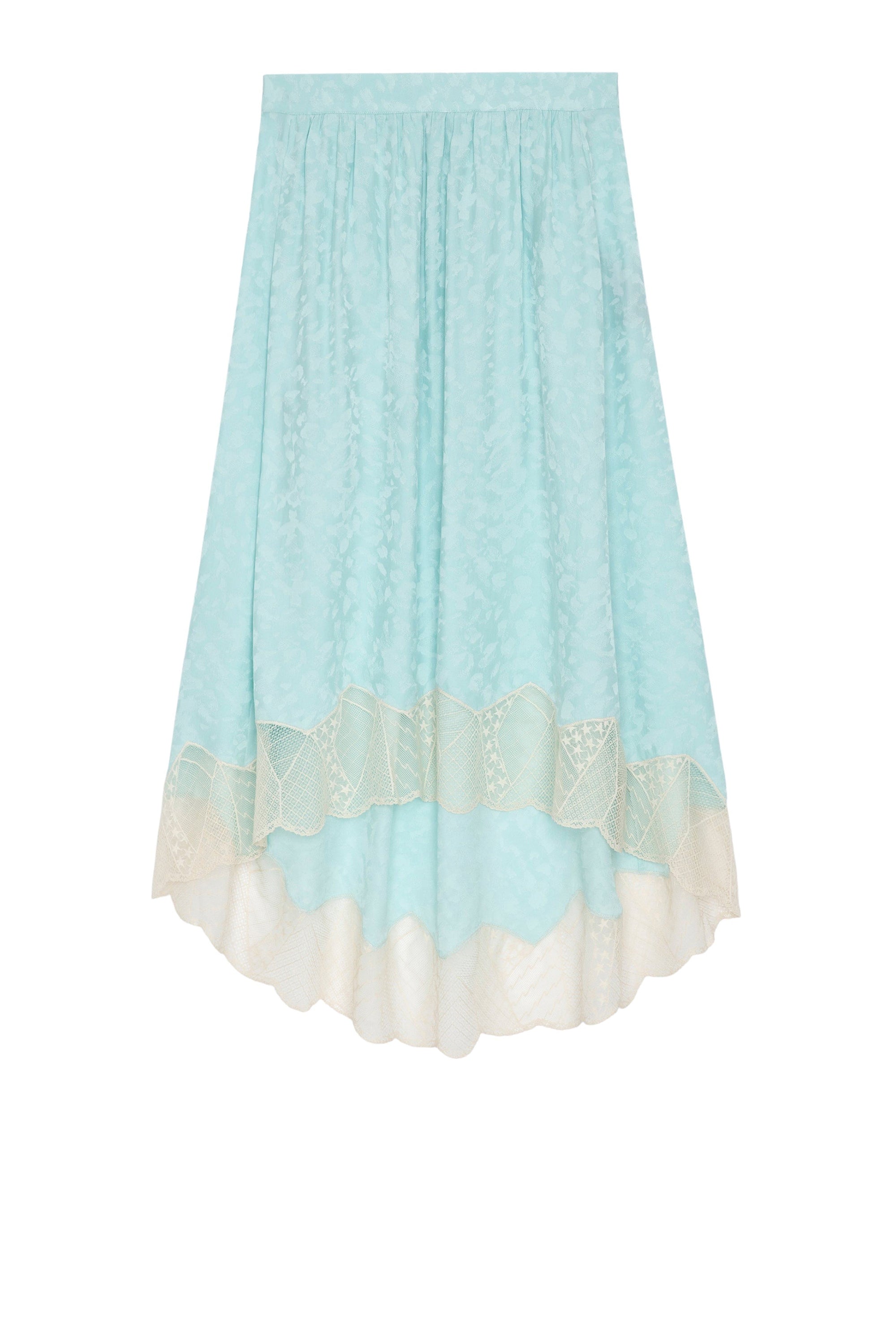 Jupe Joslin en soie - Celadon