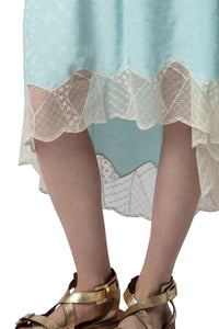 Jupe Joslin en soie - Celadon
