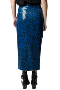 Jupe Jamelia Sequins - Azur