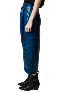 Jupe Jamelia Sequins - Azur
