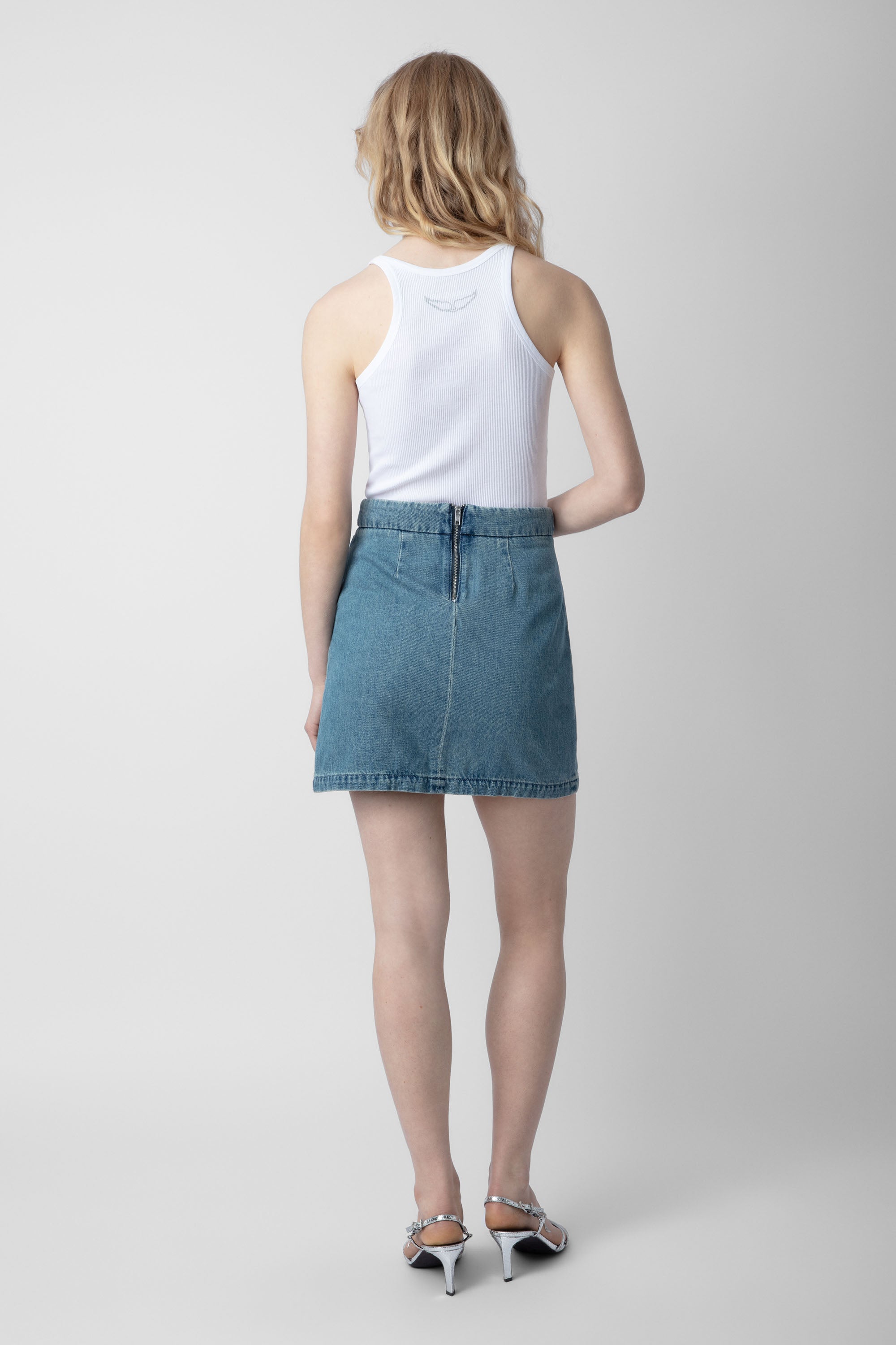 Jupe Julipe Denim - Light Blue