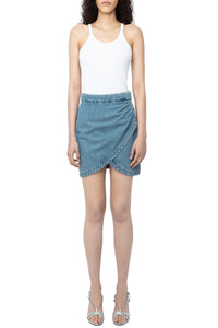 Jupe Julipe Denim - Light Blue