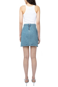 Jupe Julipe Denim - Light Blue