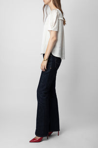 Top Twity en satin - Lin