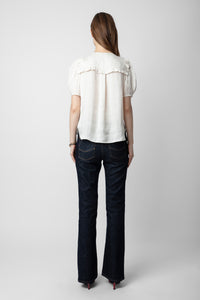 Top Twity en satin - Lin