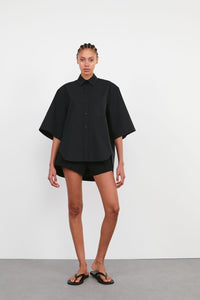 Short Sleeve Shirt - Black