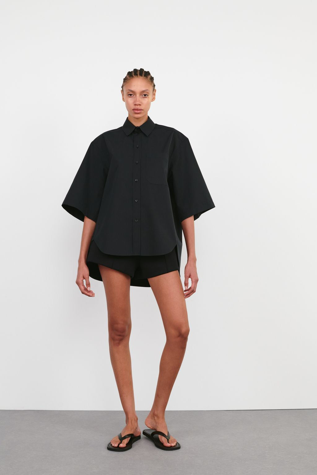 Short Sleeve Shirt - Black