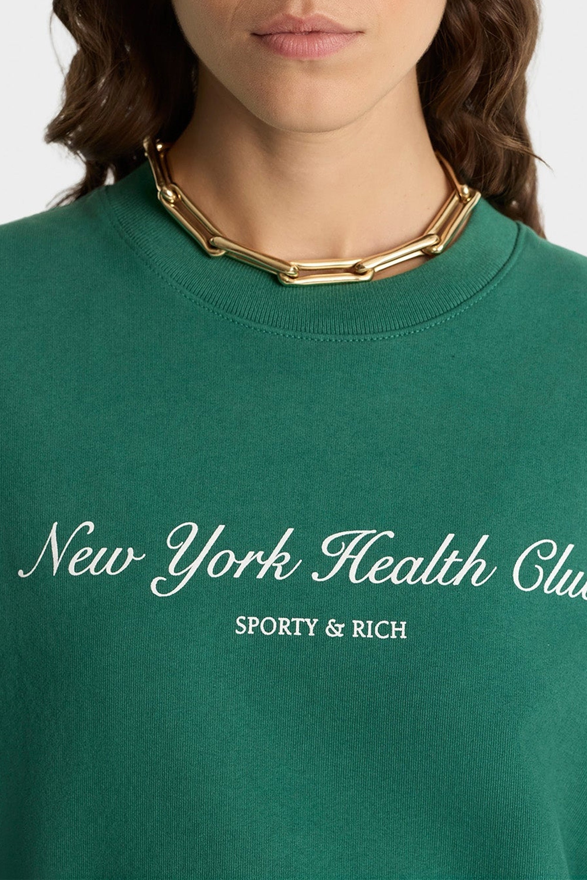 Sweatshirt NY Tennis Club imprimé - Alpine