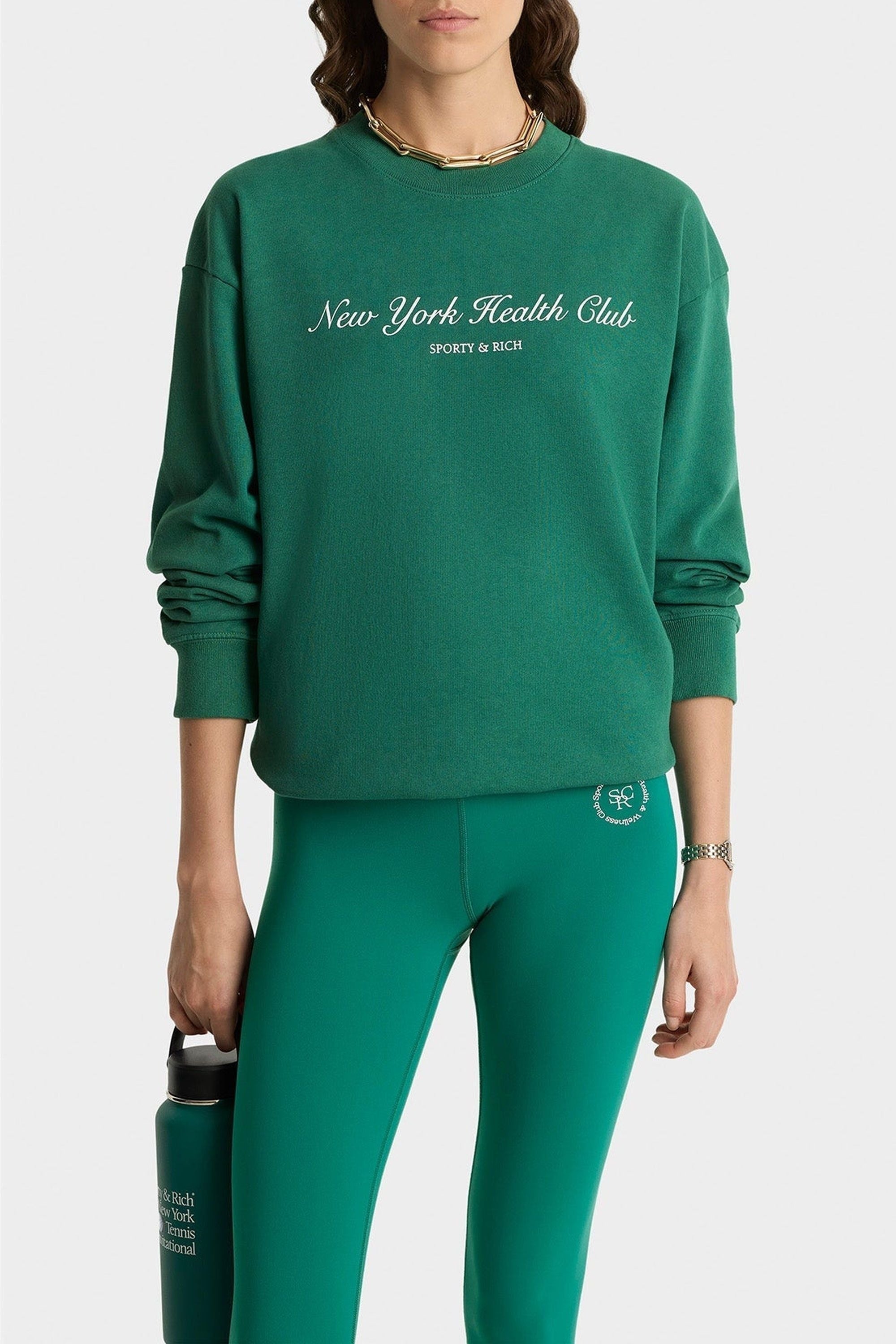 Sweatshirt NY Tennis Club imprimé - Alpine