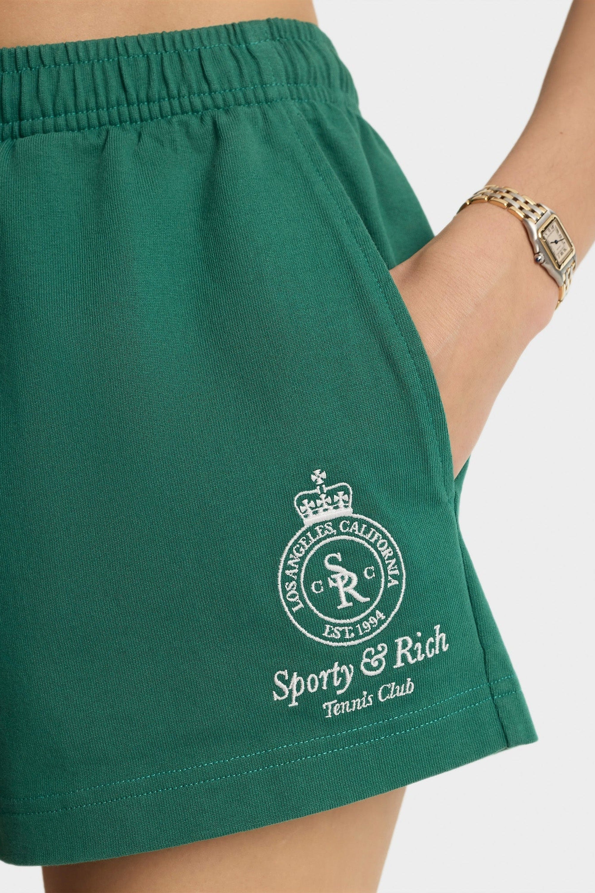 Short Crown Tennis à broderie - Alpine