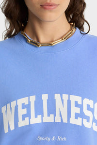 Wellness Ivy Crewneck - Flax blue