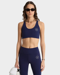 SRHWC Sports Bra - Navy & White
