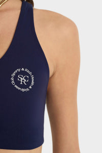 SRHWC Sports Bra - Navy & White