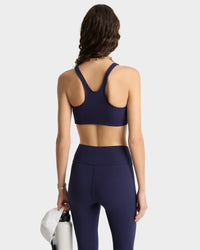 SRHWC Sports Bra - Navy & White