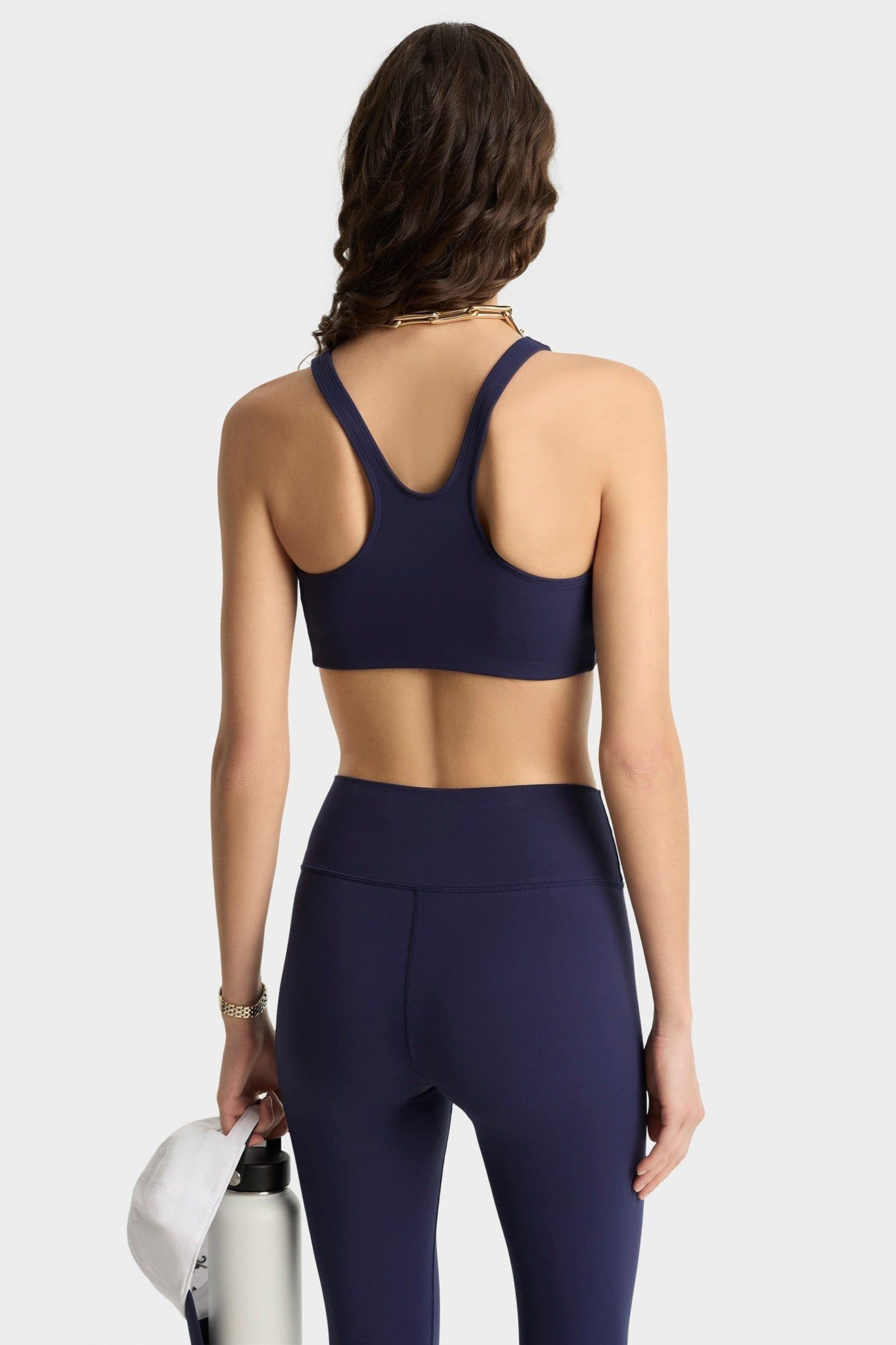 SRHWC Sports Bra - Navy & White
