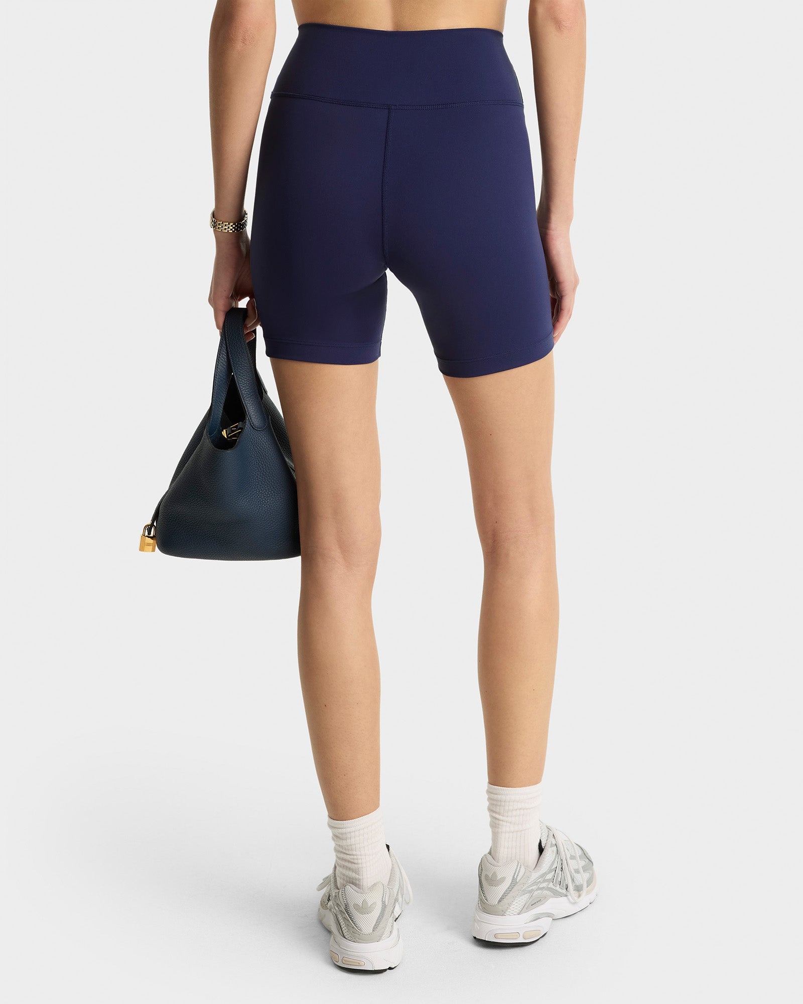 SRHWC Biker Short - Navy & White