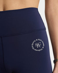 Short cycliste SRHWC à surpiqûres - Dark Navy