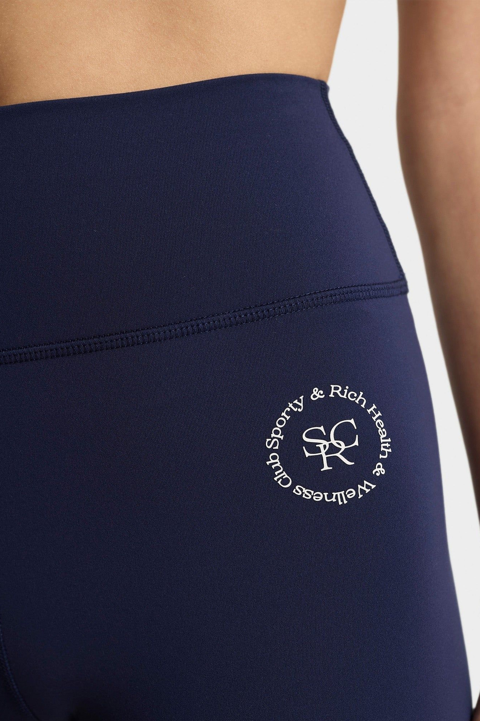 SRHWC Biker Short - Navy & White