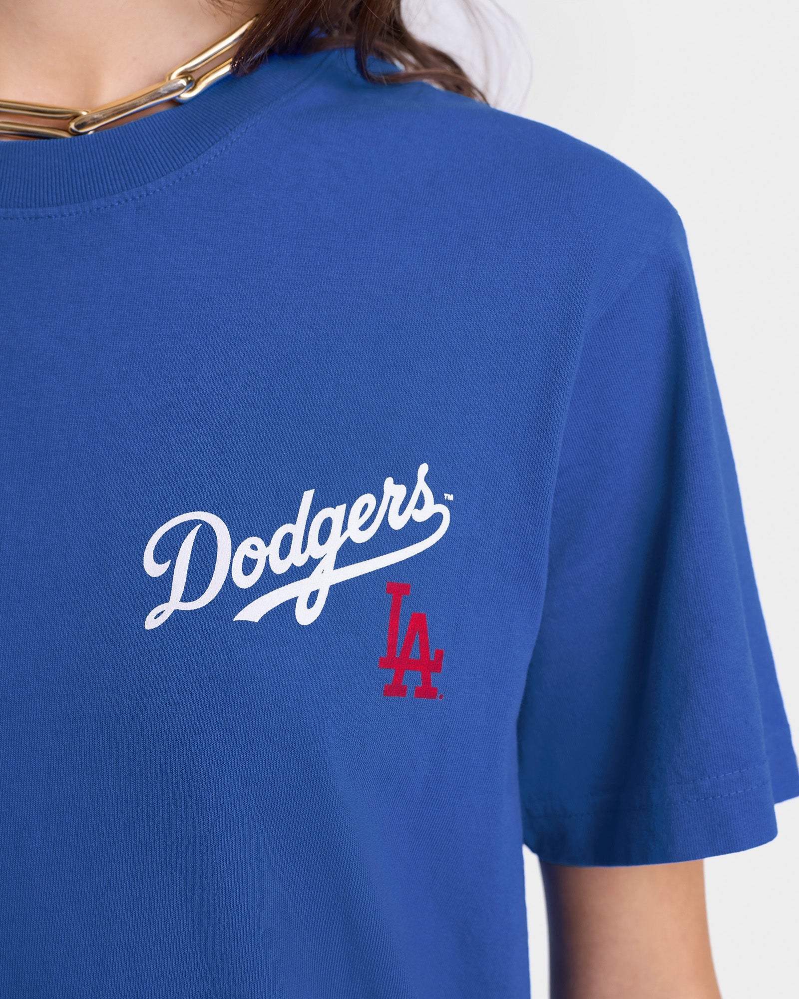 T-shirt Dodgers Serif imprimé - Team Blue