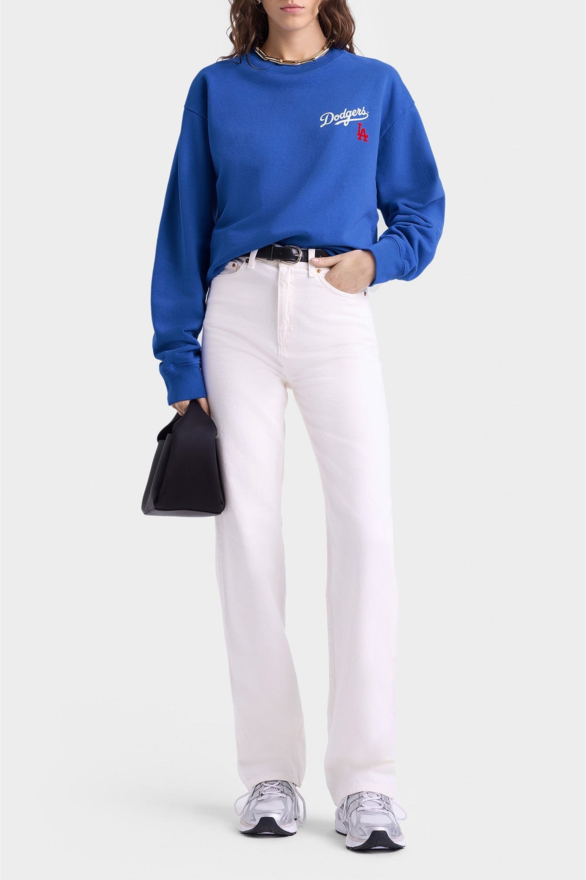 Sweatshirt Dodgers Serif imprimé - Team Blue