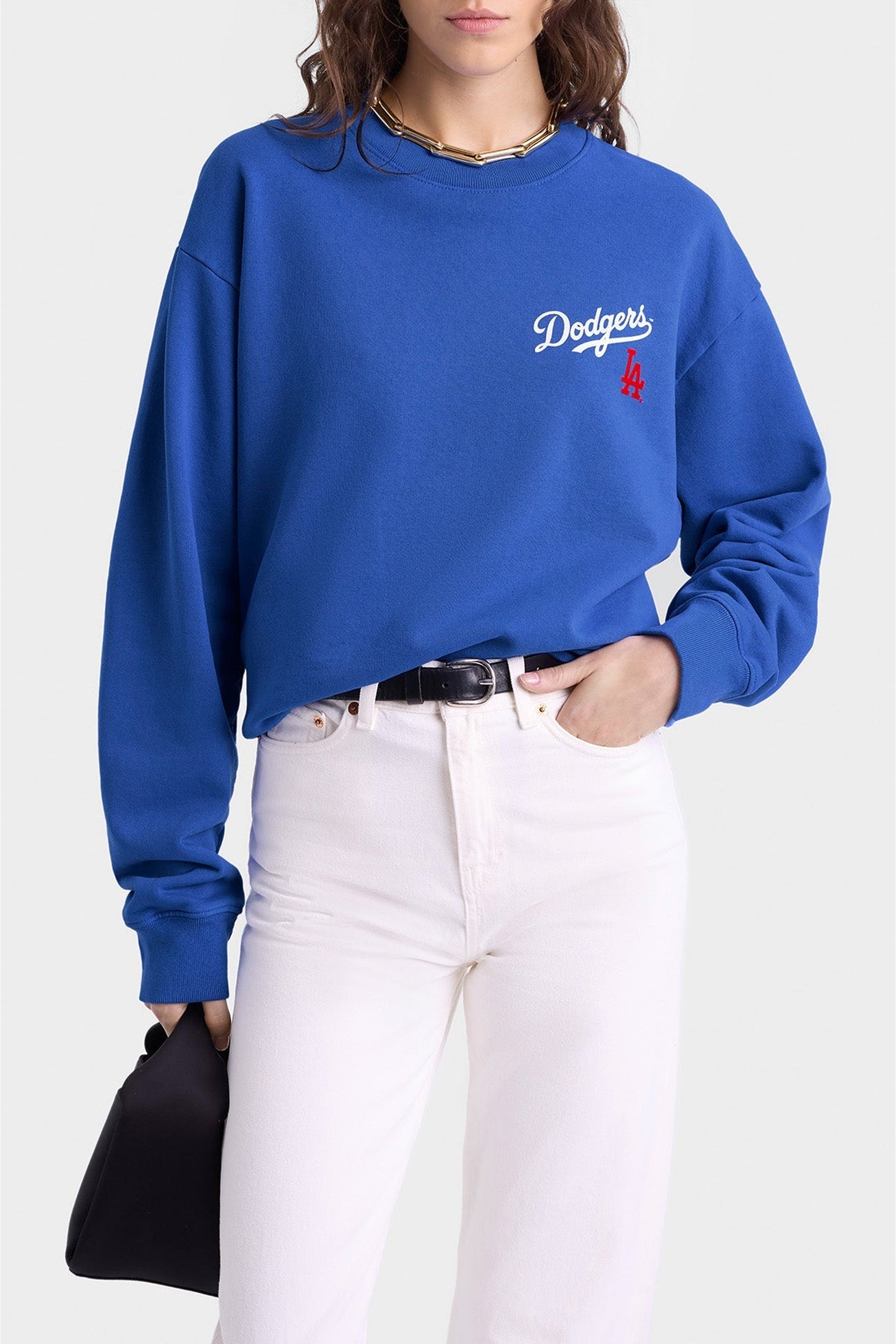 Sweatshirt Dodgers Serif imprimé - Team Blue