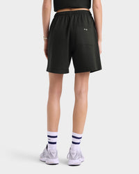 Bermuda à taille élastique - Faded Black