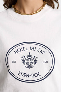 T-shirt Eden Crest avec écusson - White