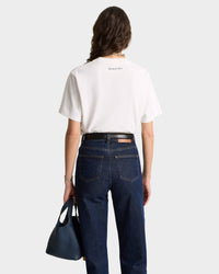 T-shirt Eden Crest avec écusson - White