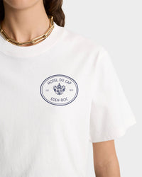 T-shirt Eden Crest avec l’écusson - White