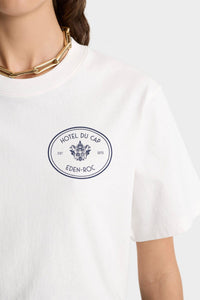 T-shirt Eden Crest avec l’écusson - White