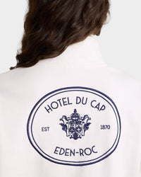 Sweatshirt Eden Crest à broderie - White