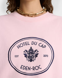 Sweatshirt Eden Crest à broderie - Pink Dolphin