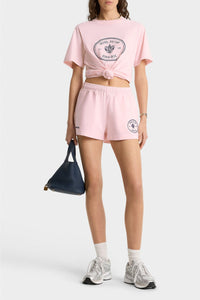 Short Eden Crest à broderie - Pink Dolphin
