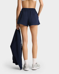 Short Eden Crest à broderie - Dark Navy