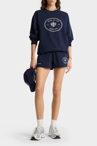 Eden Crest Sweatshirt with embroidery - Dark Navy