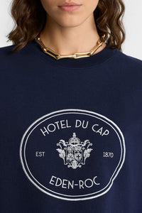 Eden Crest Sweatshirt with embroidery - Dark Navy