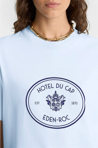 T-shirt Eden Crest avec écusson - Ciel