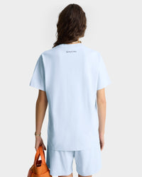 T-shirt Eden Crest avec écusson - Ciel