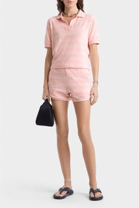 Short SRC à rayures - Pink Striped