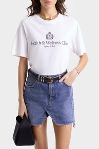T-shirt H&W Crest à impression - White
