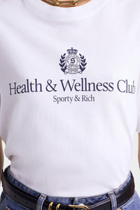 T-shirt H&W Crest à impression - White