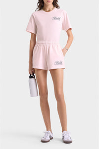 T-shirt Health Scirpt imprimé - Pink Dolphin